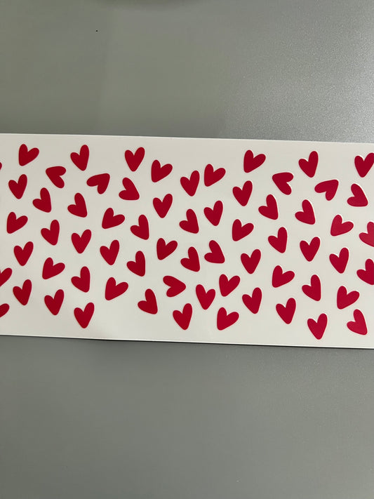 Hearts Lg decal