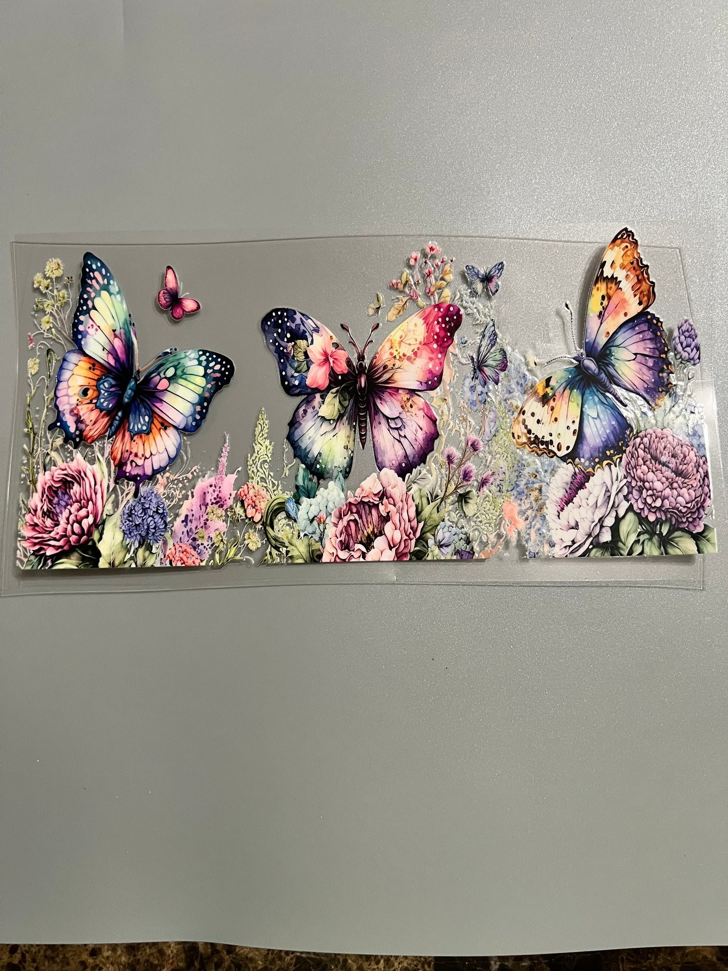 Butterfly Lg decal