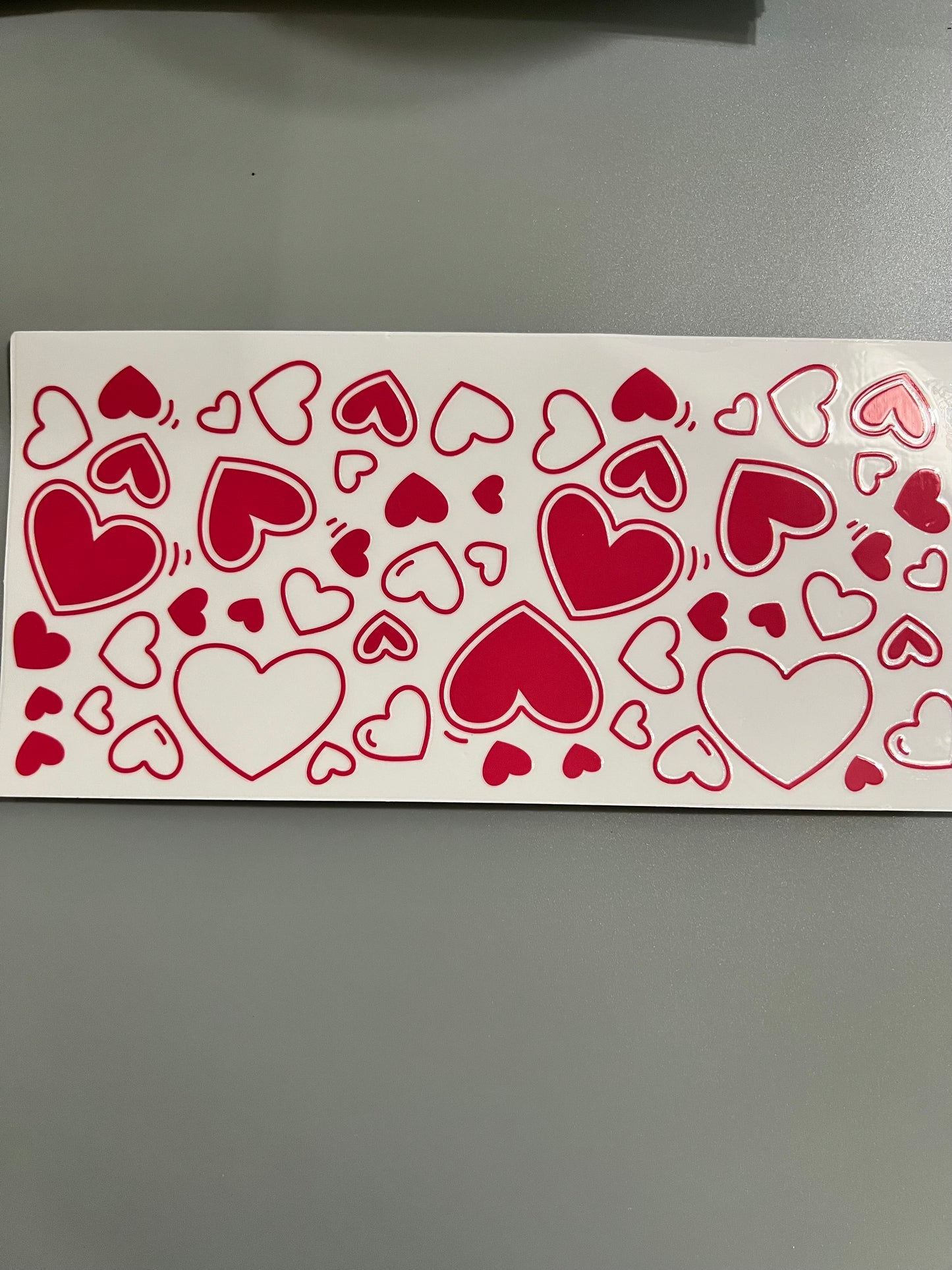 Hearts Lg decal
