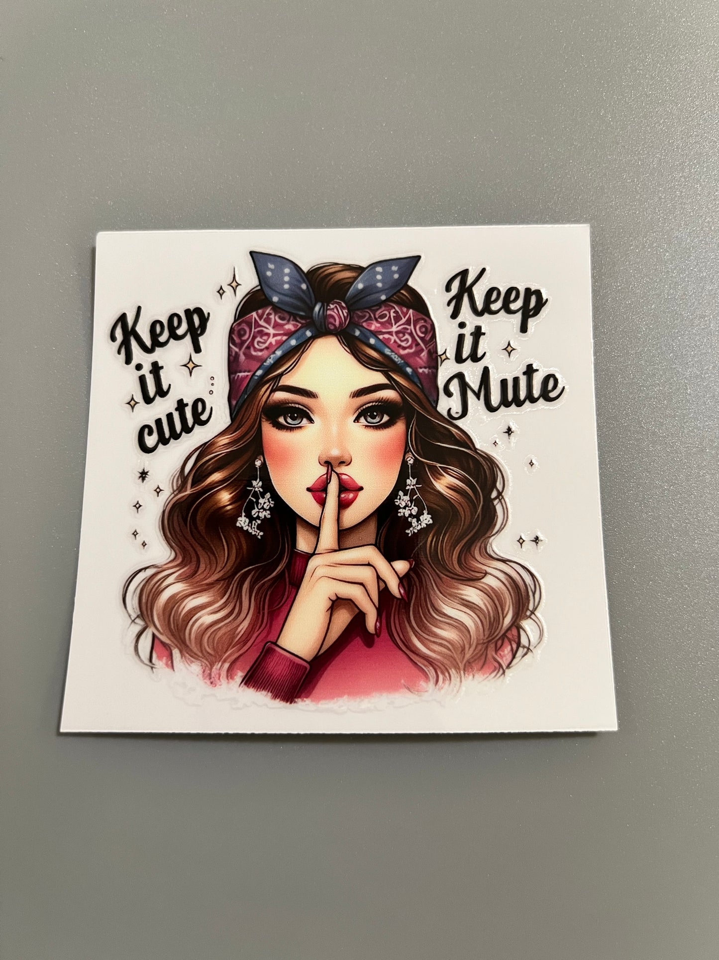 Small 12oz decal
