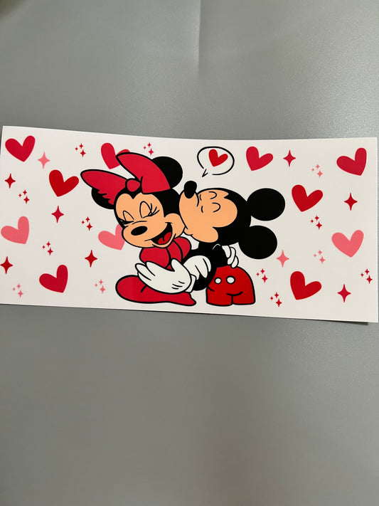 Mickey and Minnie Lg decal