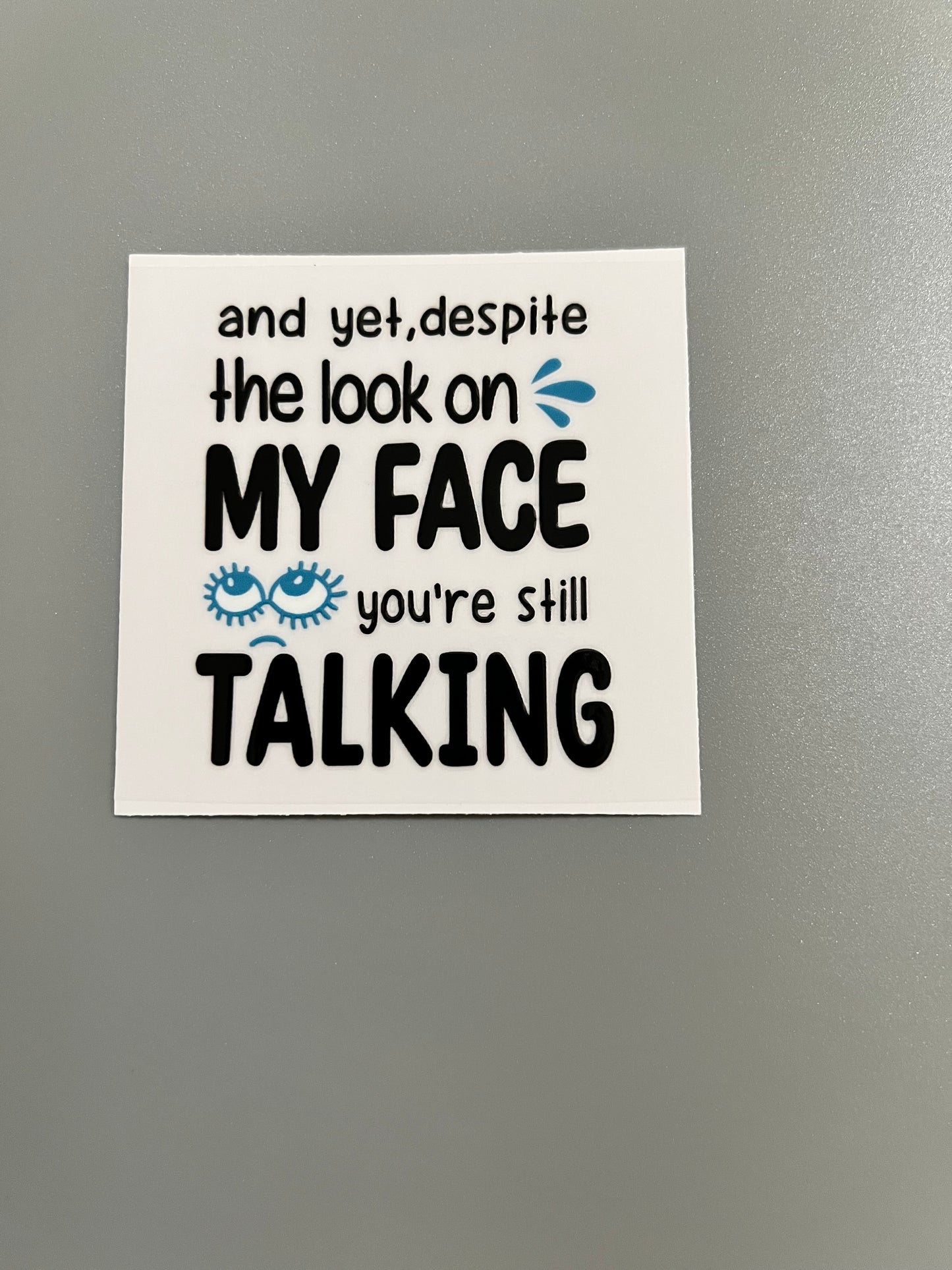 Small decal