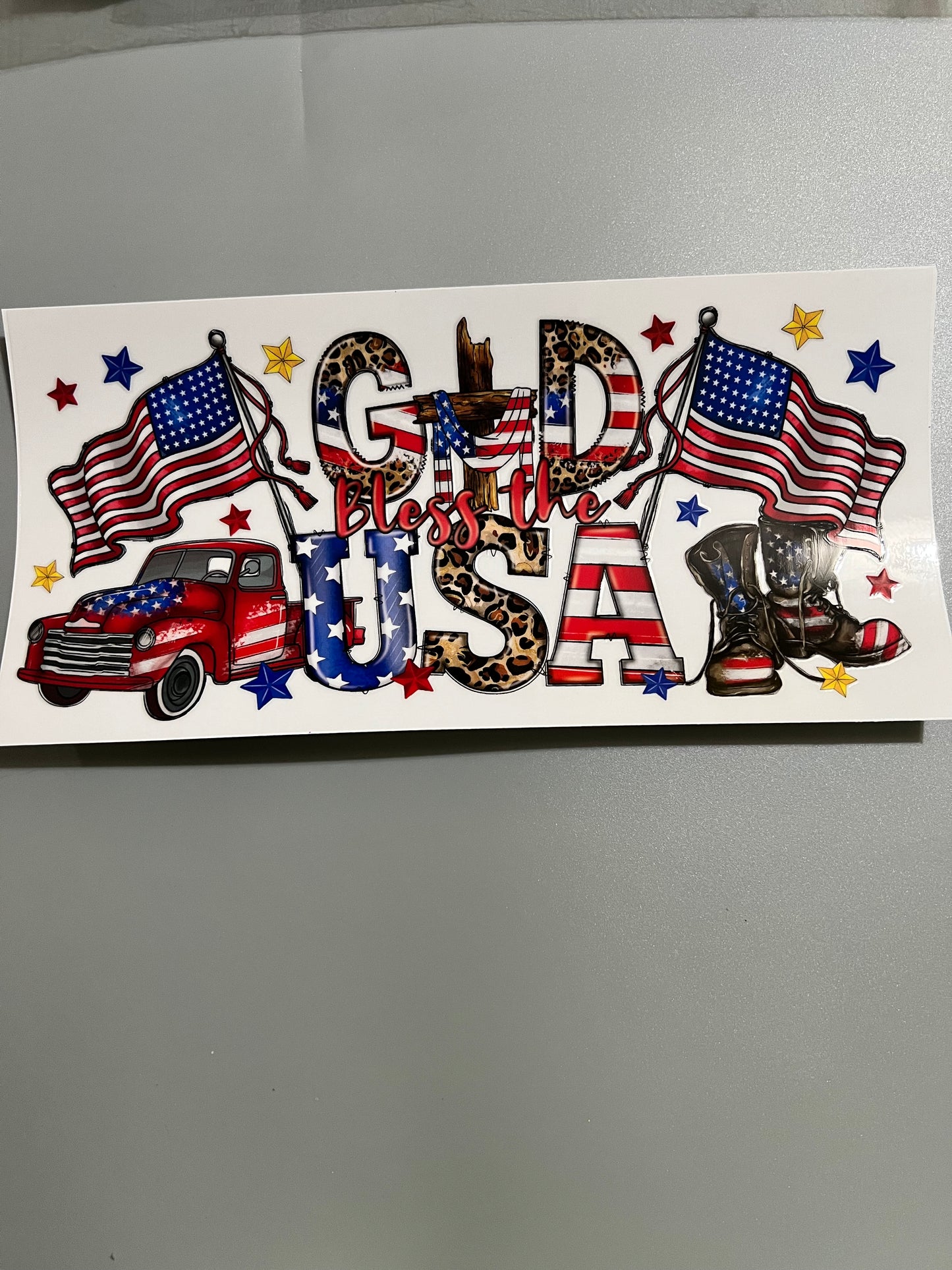 America Lg decal