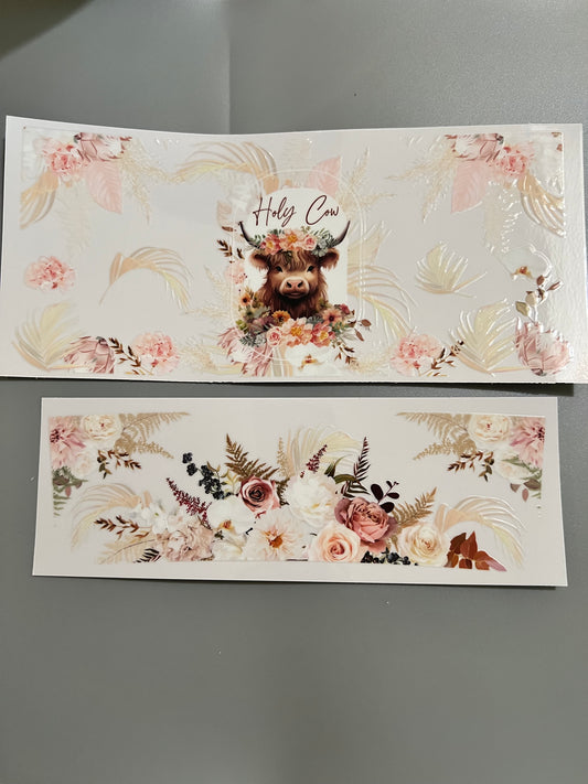 Baby cow XL decal