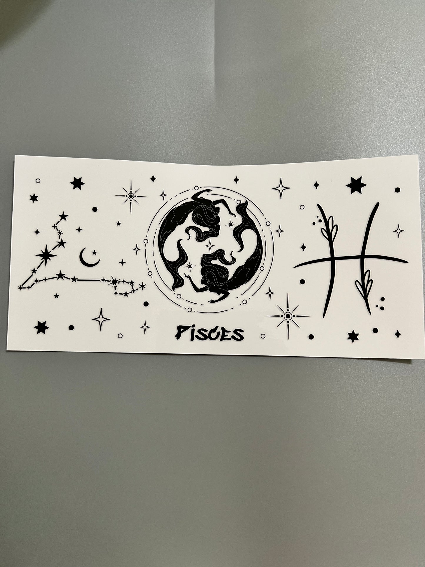 Zodiac Lg decal