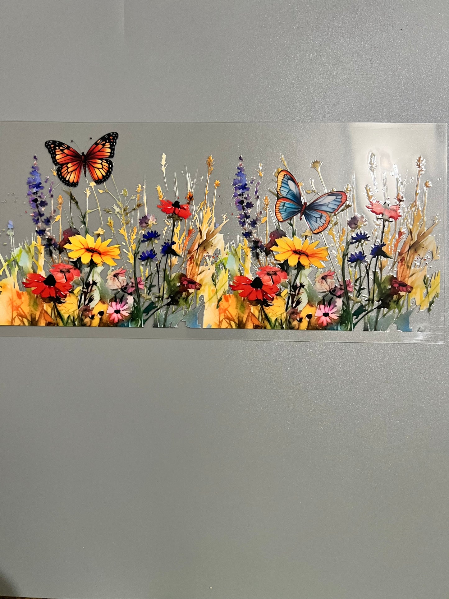 Butterfly Lg decal