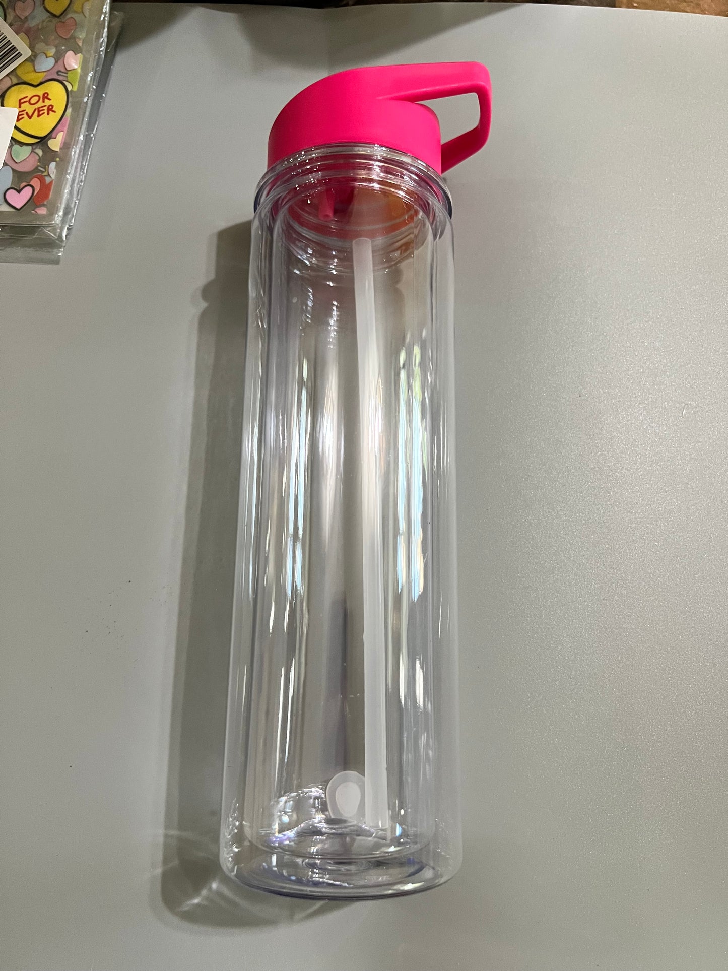 16oz glitter globe tumbler