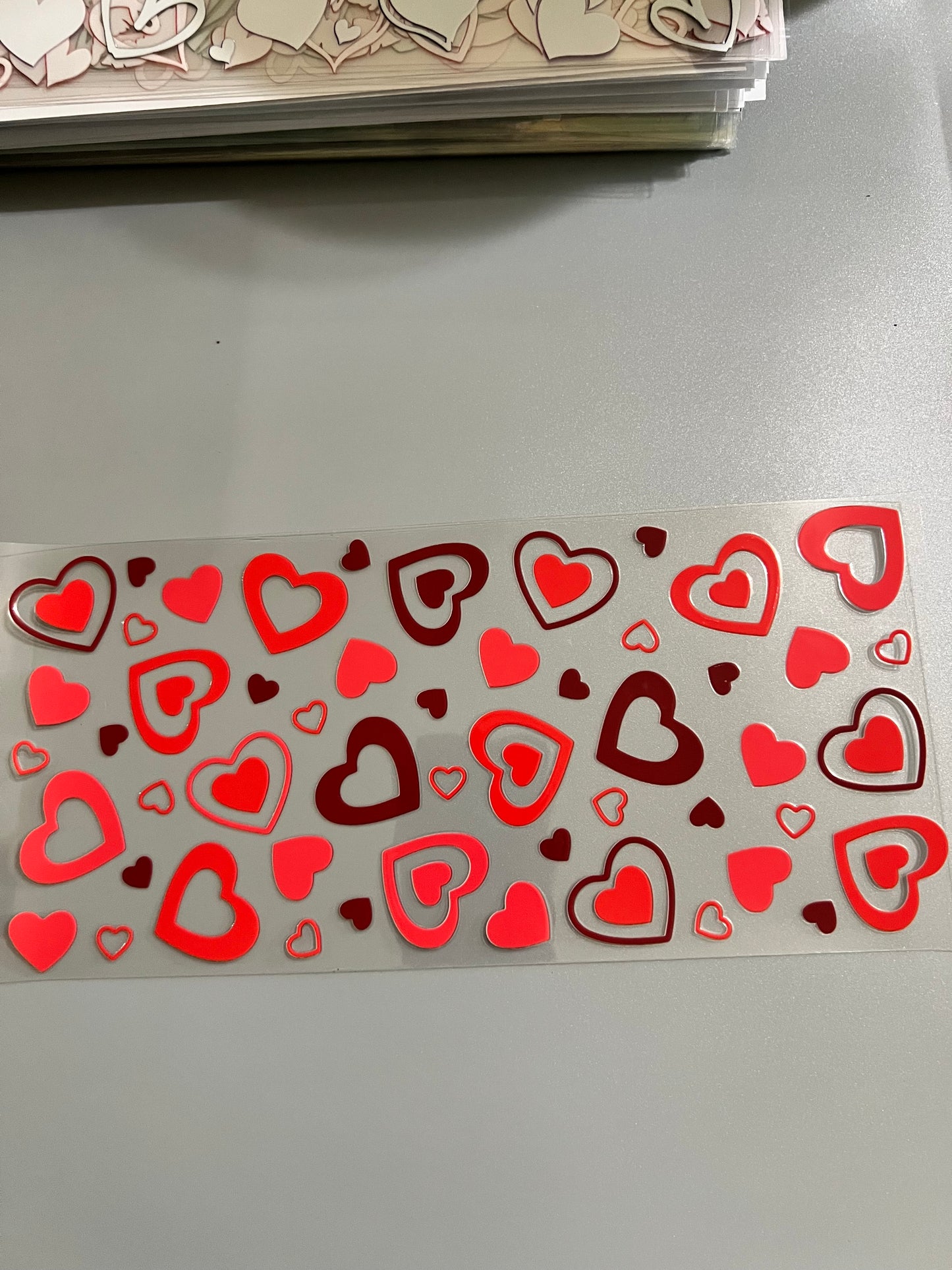 Hearts Lg decal