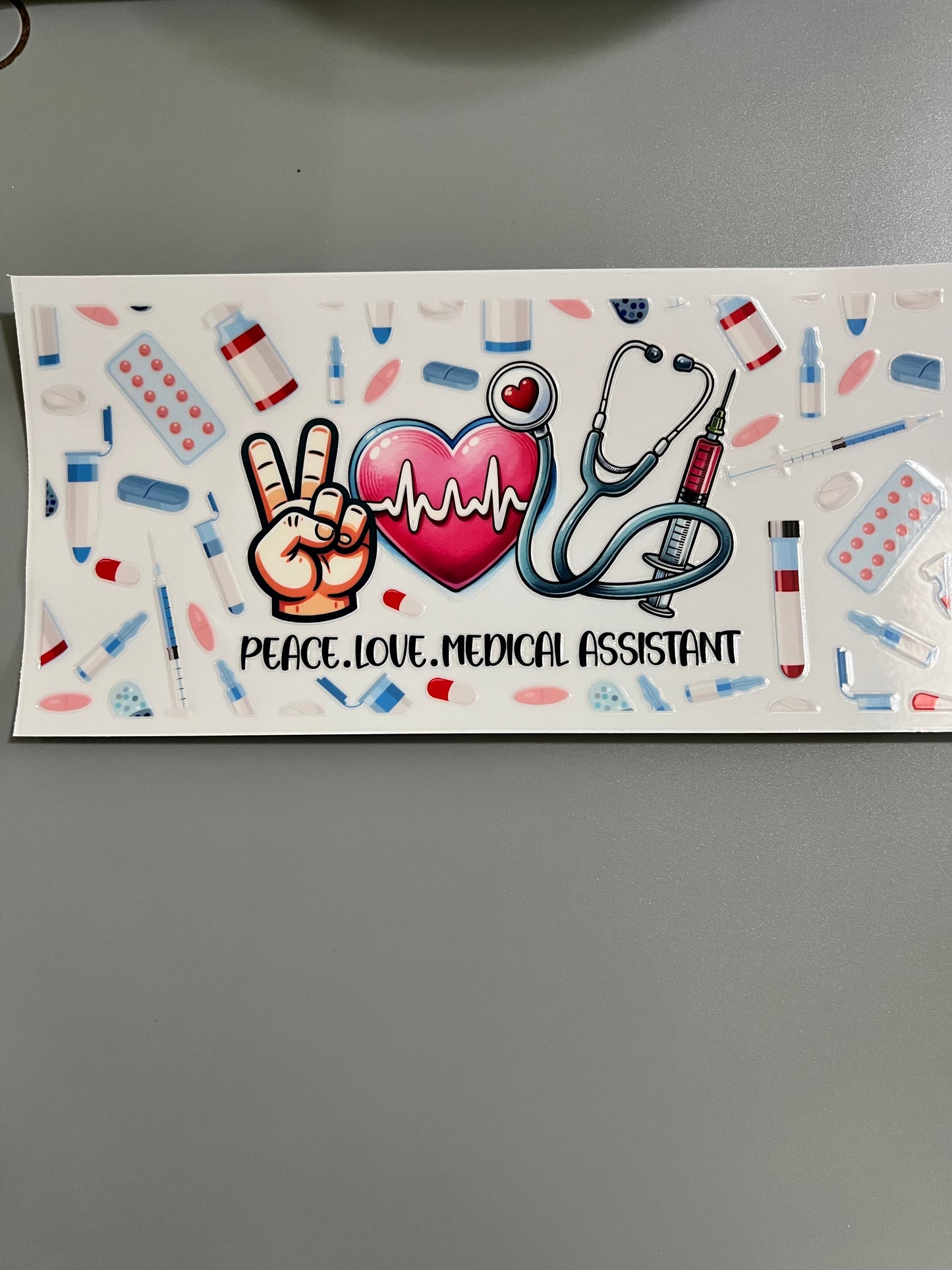 Medical assistant Lg decal