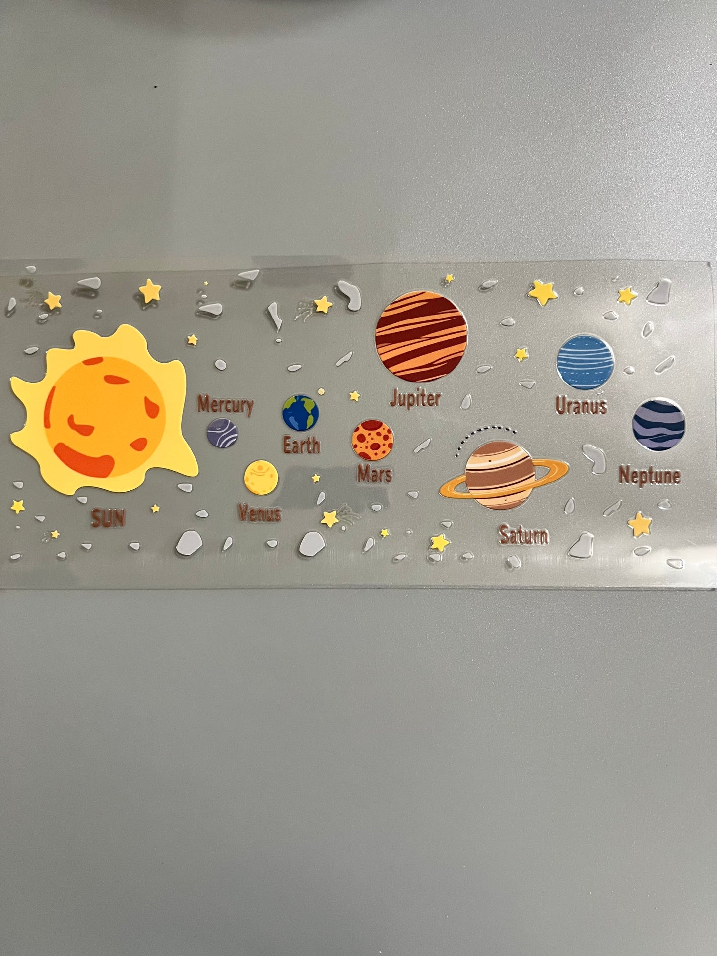 Planets Lg decal