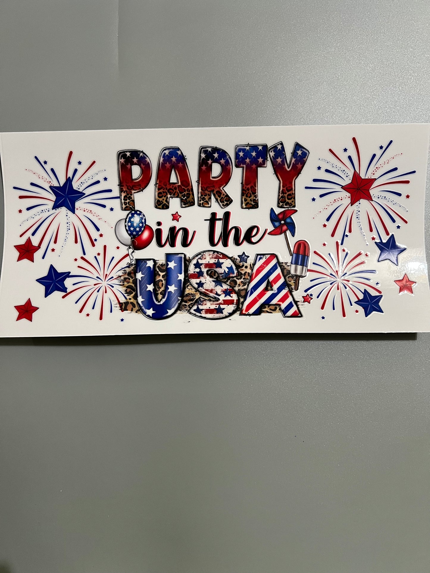 America Lg decal