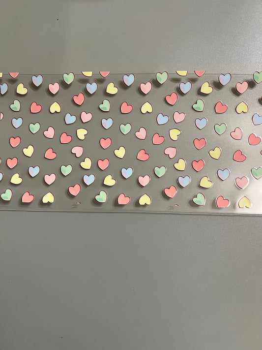 Hearts Lg decal
