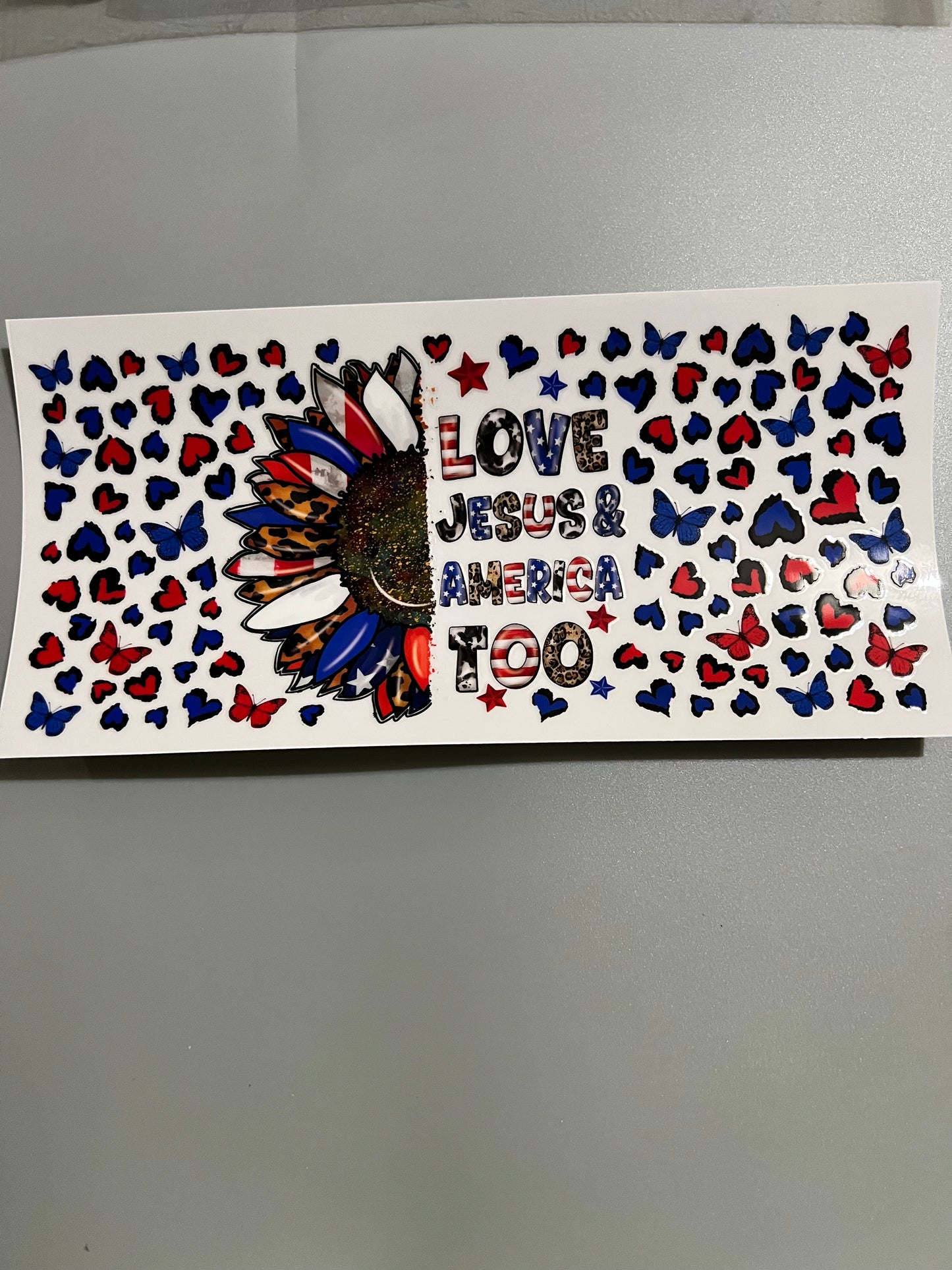 America Lg decal