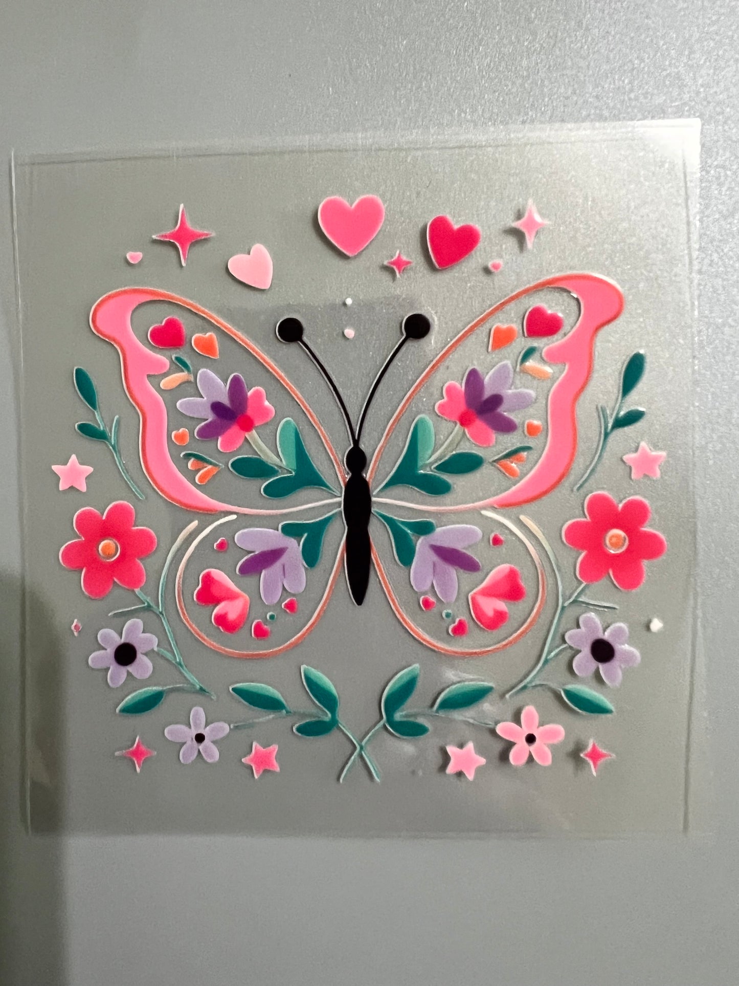 Butterfly Sm decal