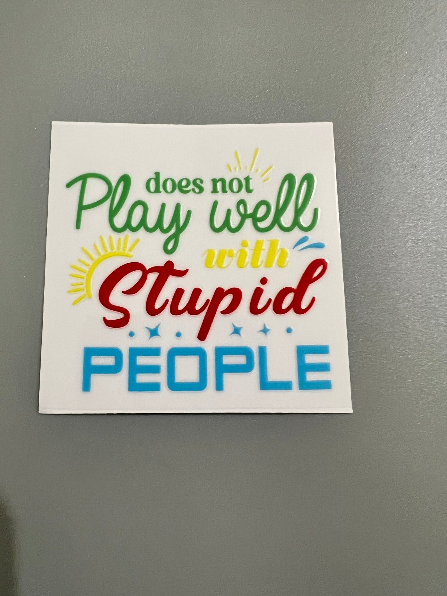 Small 12oz decal