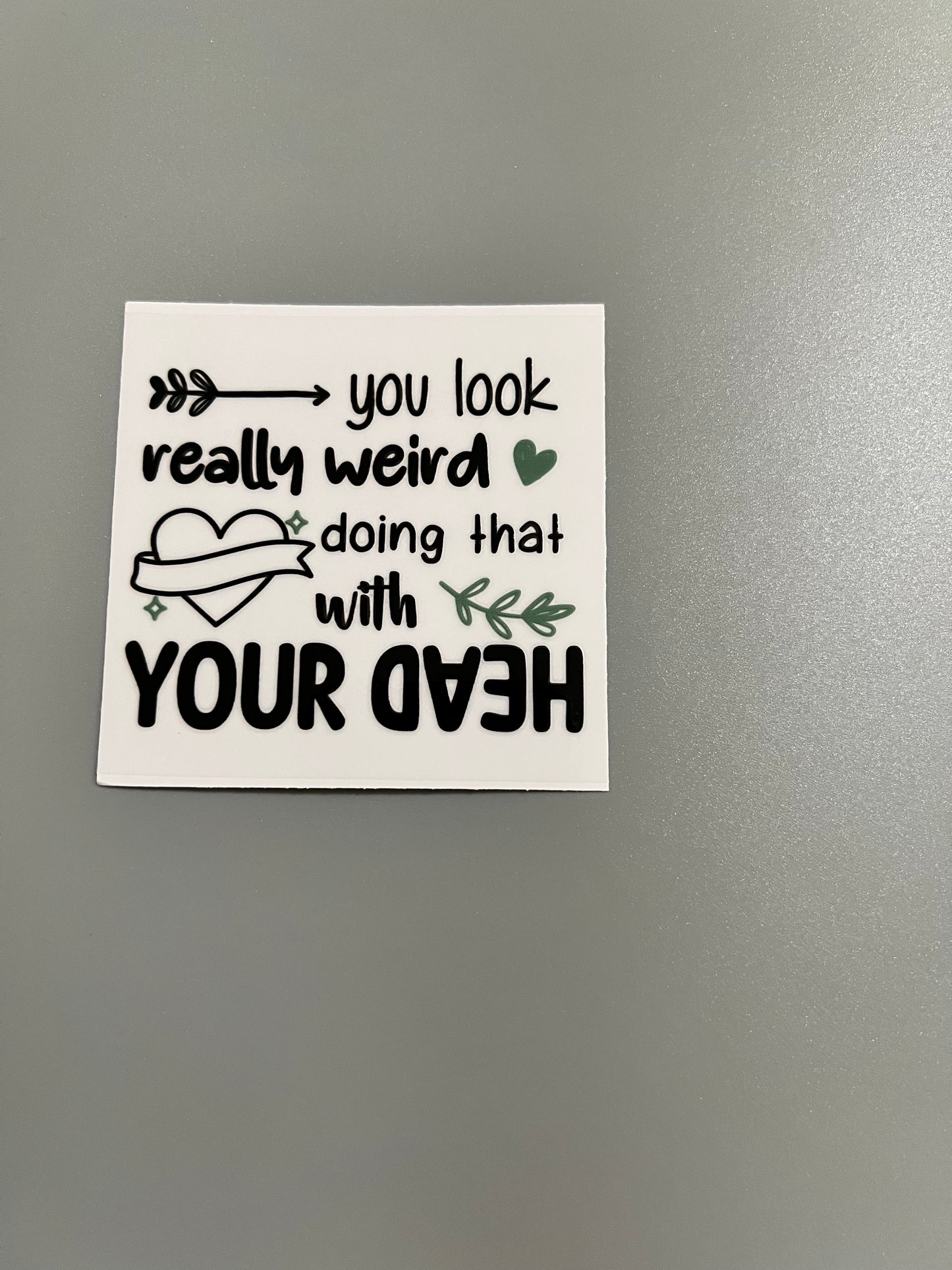Small decal