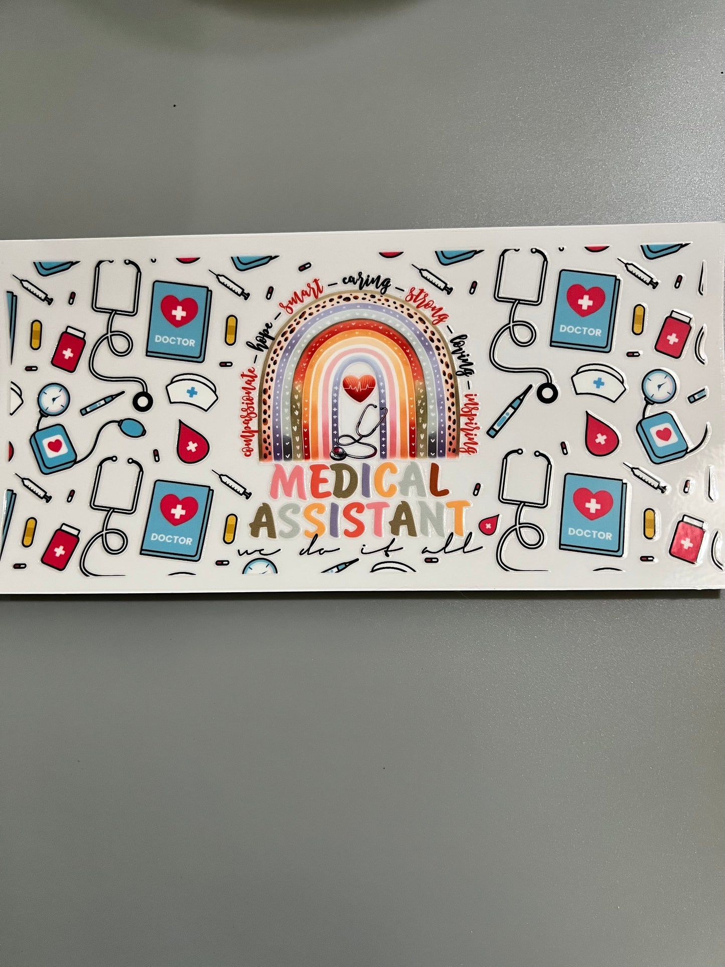 Medical assistant Lg decal