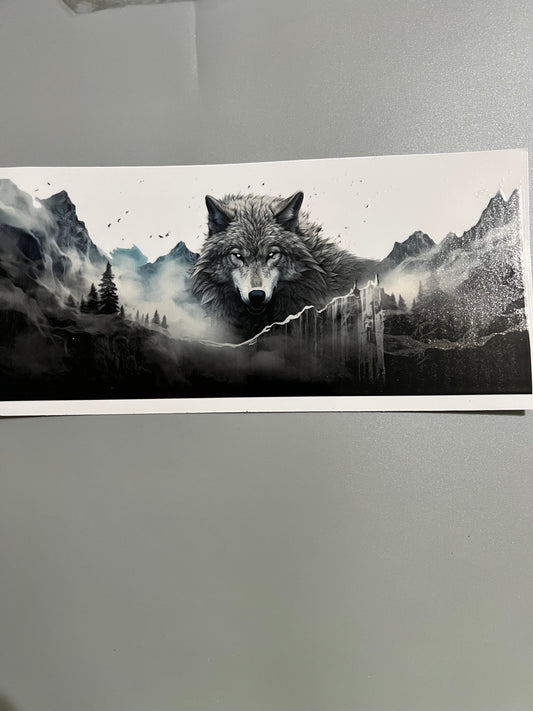 Wolf Lg decal