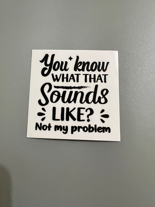 Small decal