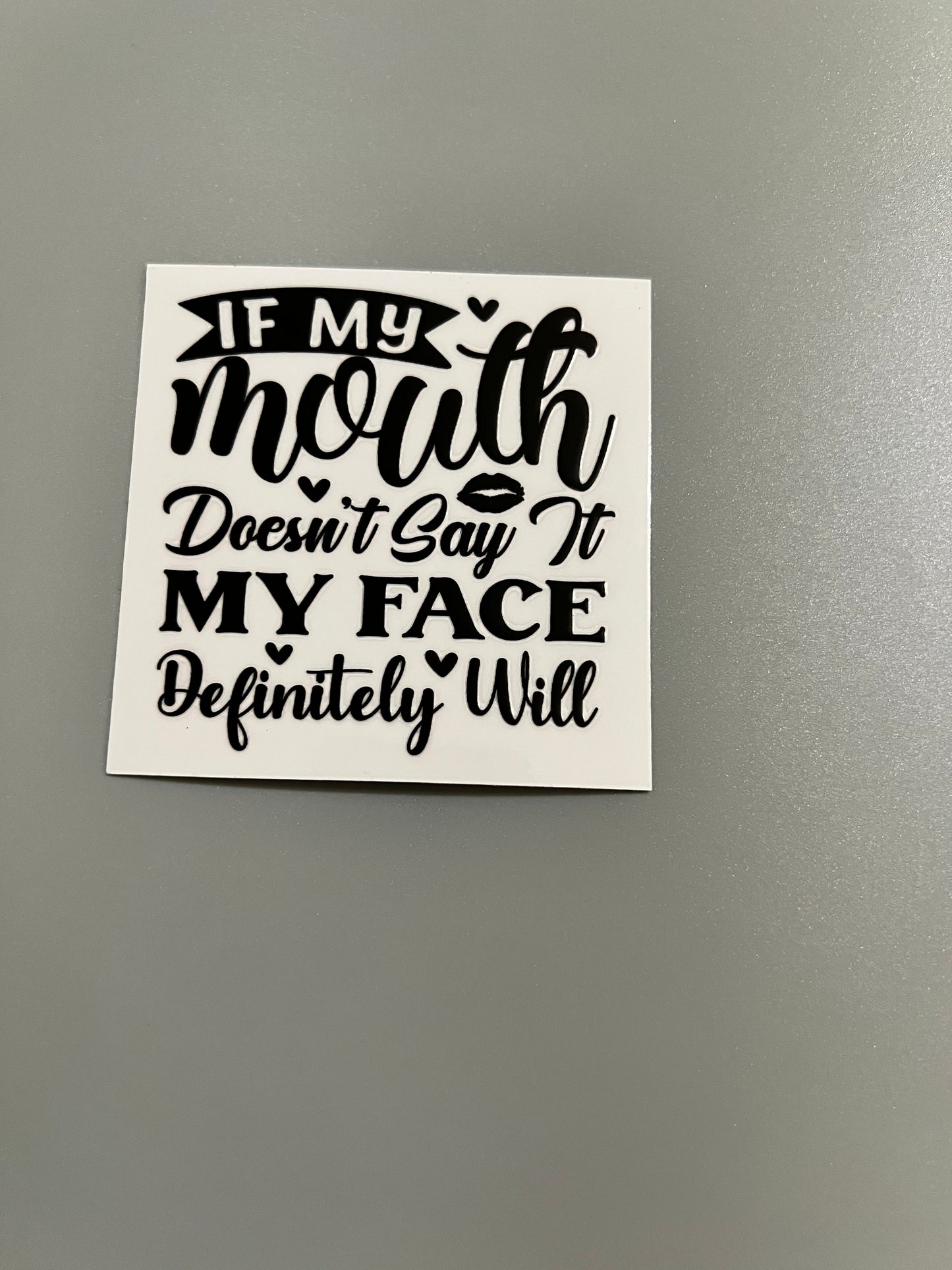 Small decal