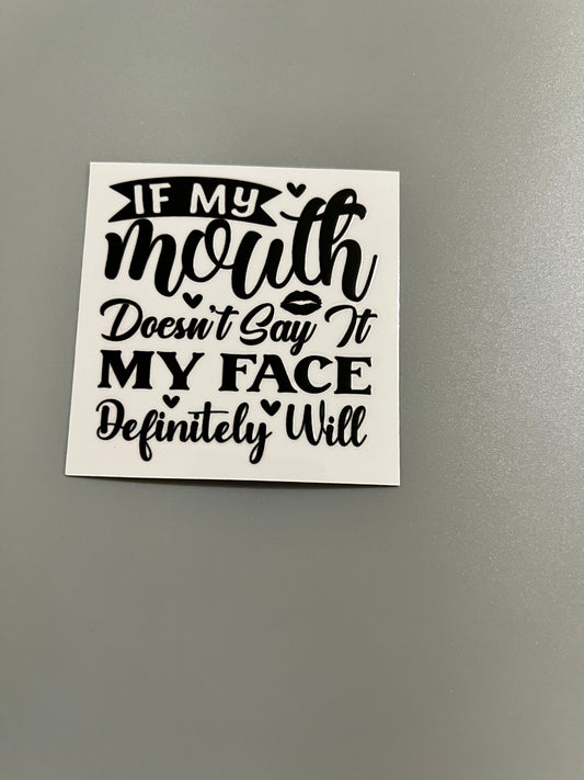 Small decal