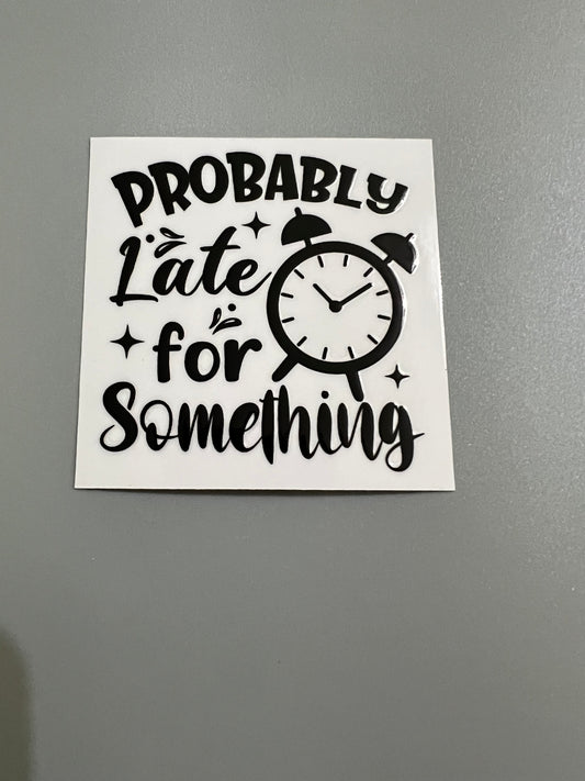 Small decal