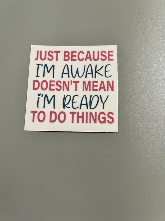 Small decal