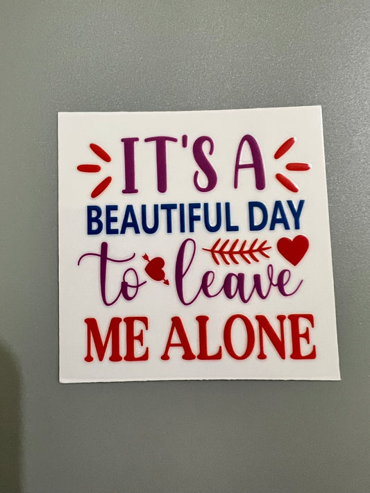 Small 12oz decal