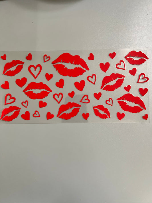 Lips Lg decal
