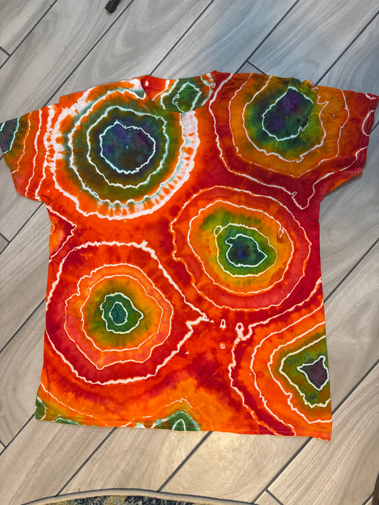 Rainbow geode