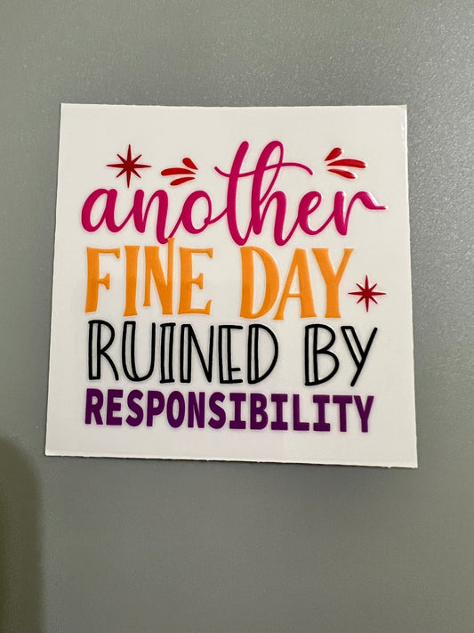 Small 12oz decal