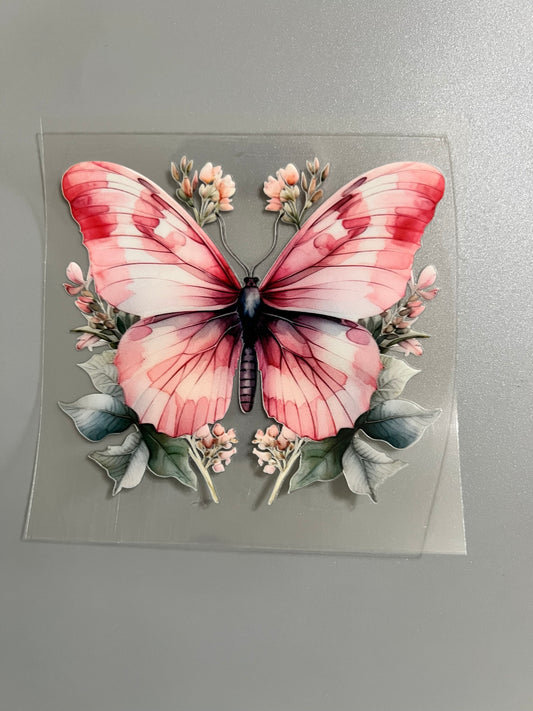 Butterfly Sm decal