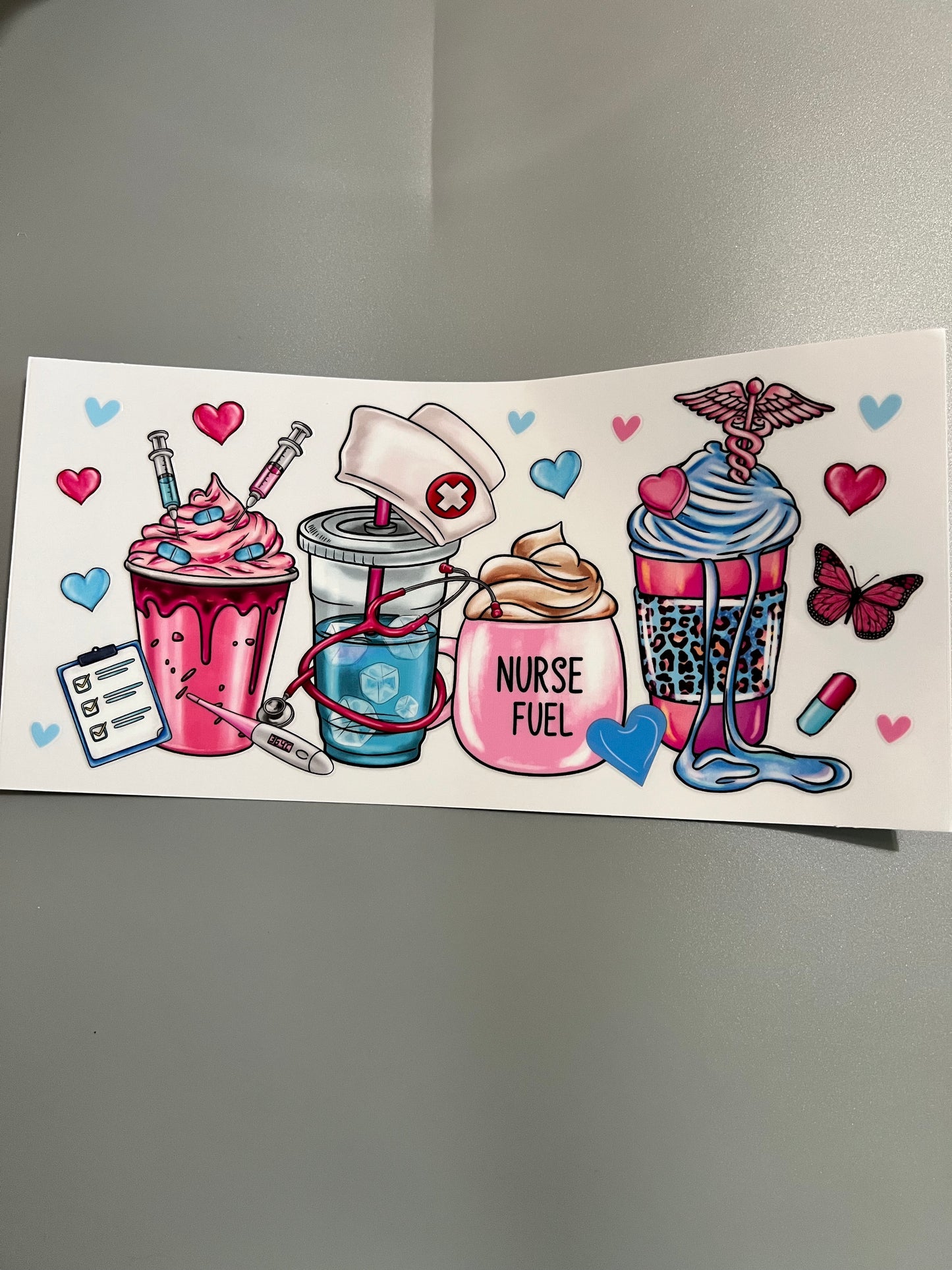 Nurse Lg decal