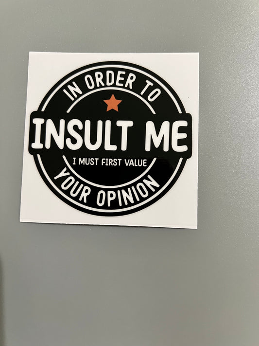 Small decal
