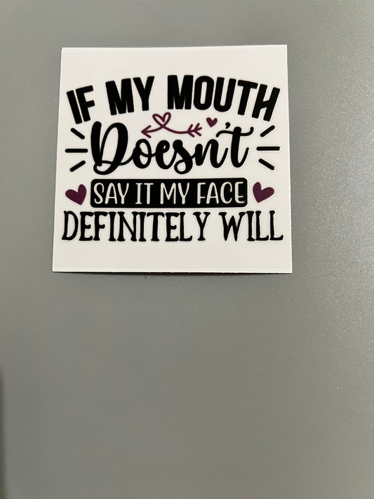 Small decal