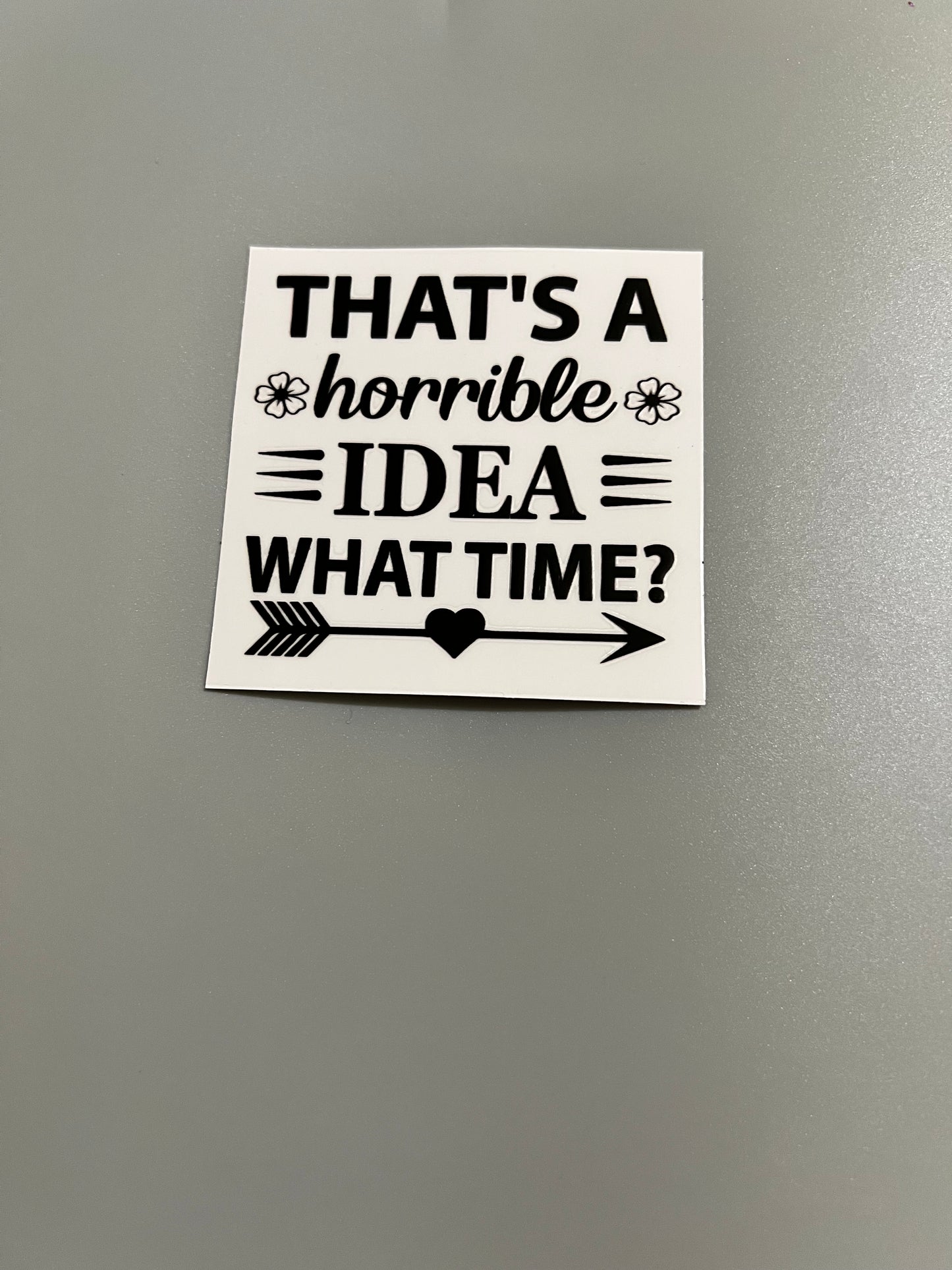 Small decal