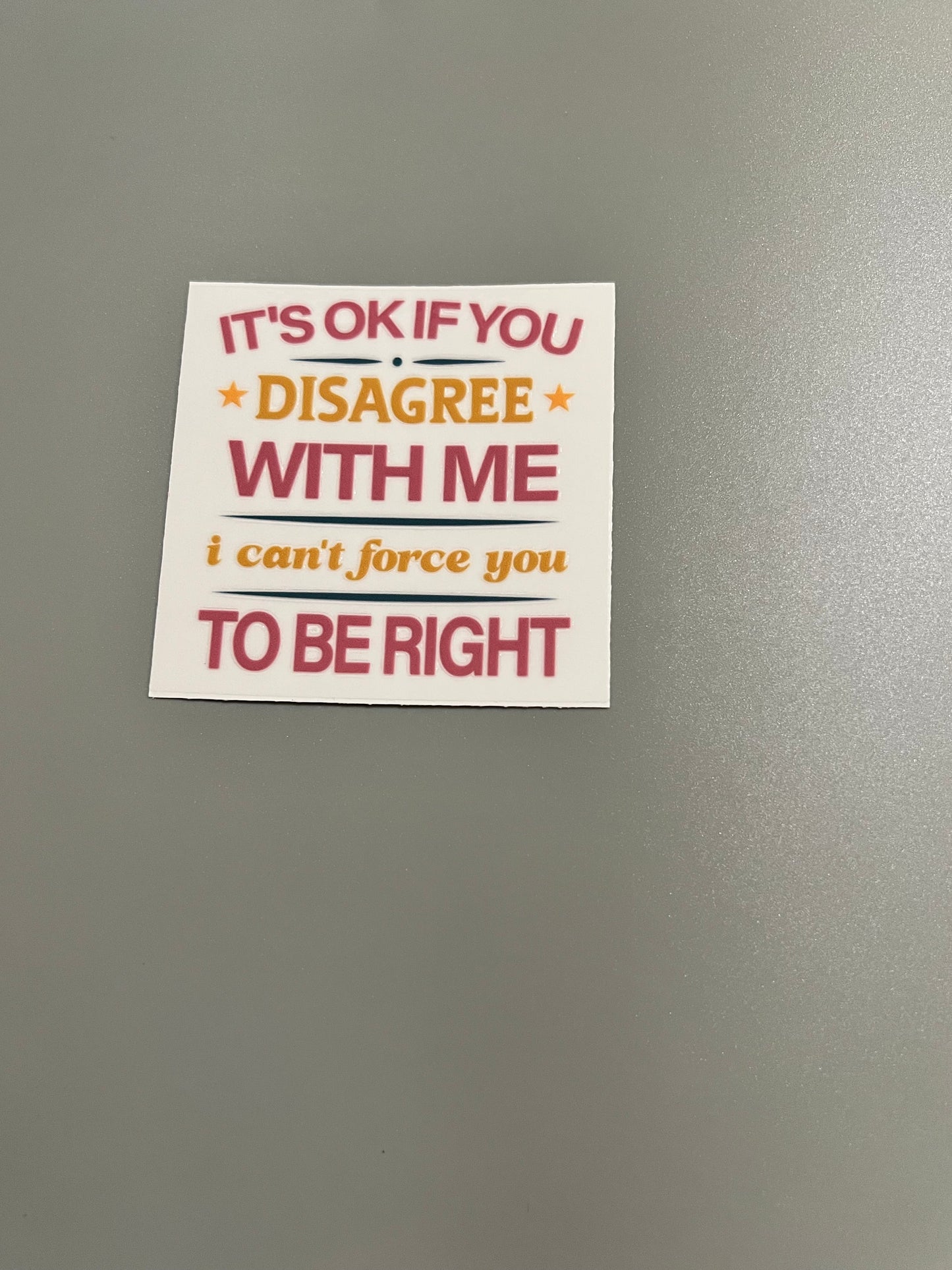 Small decal