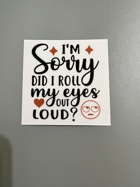 Small decal