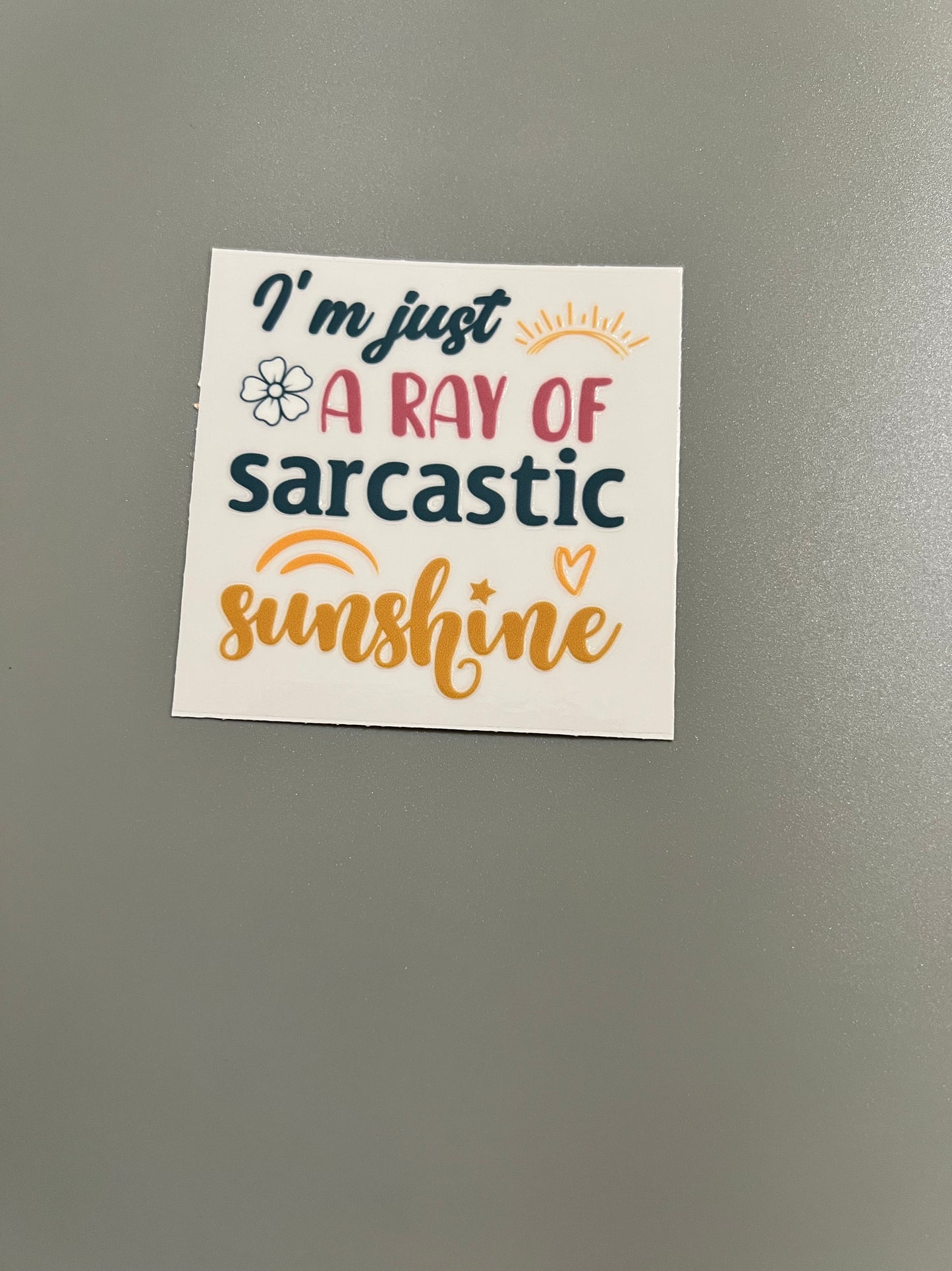 Small decal