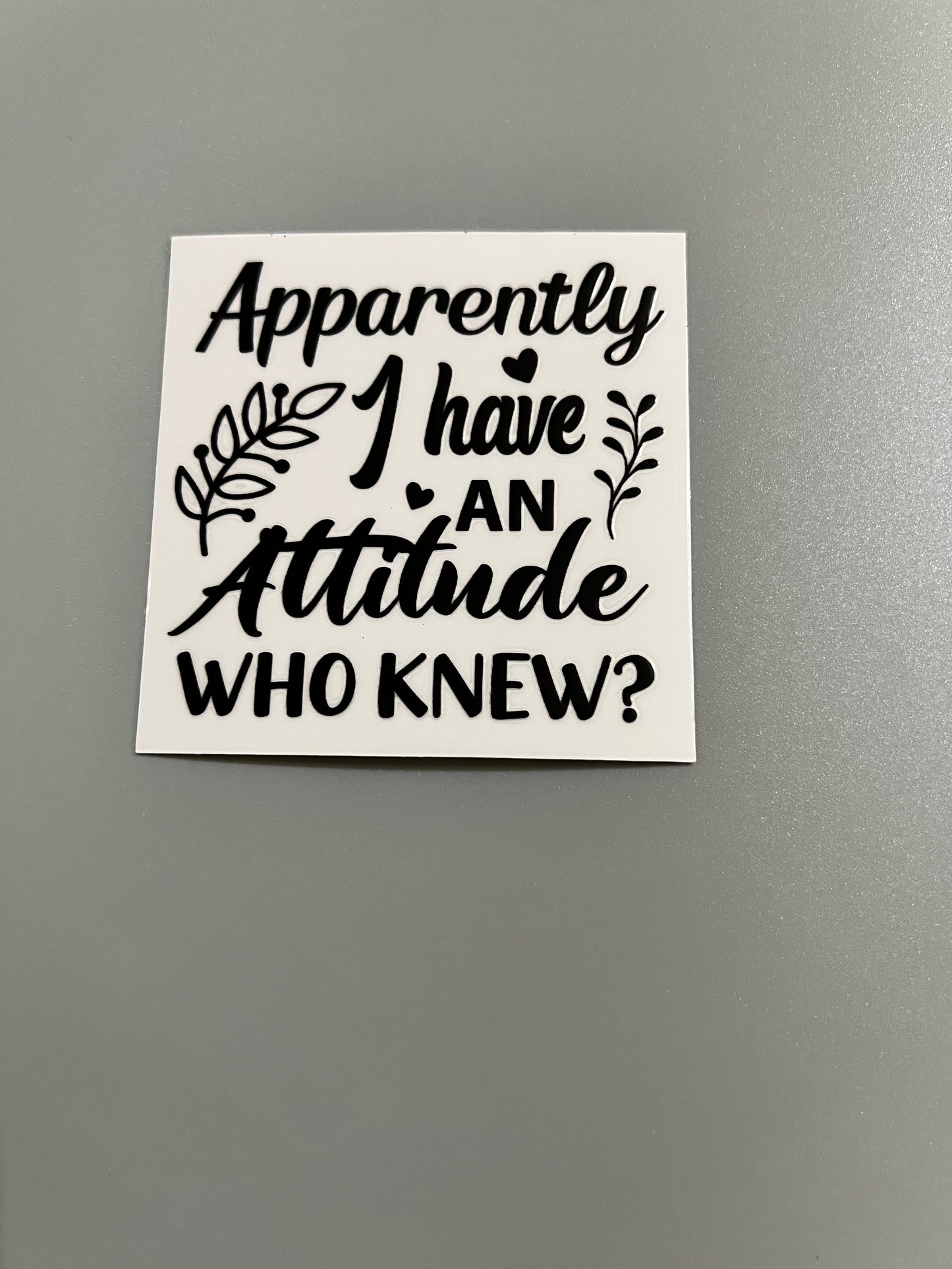 Small decal