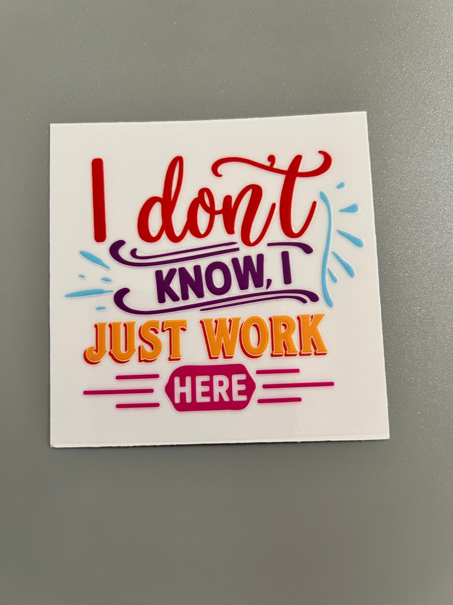 Small 12oz decal