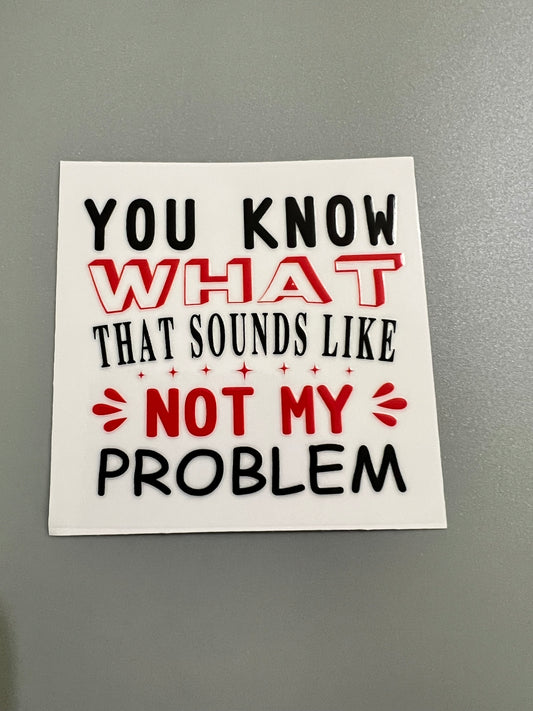 Small 12oz decal