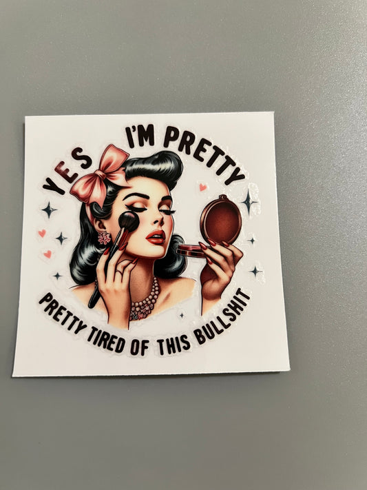 Small 12oz decal