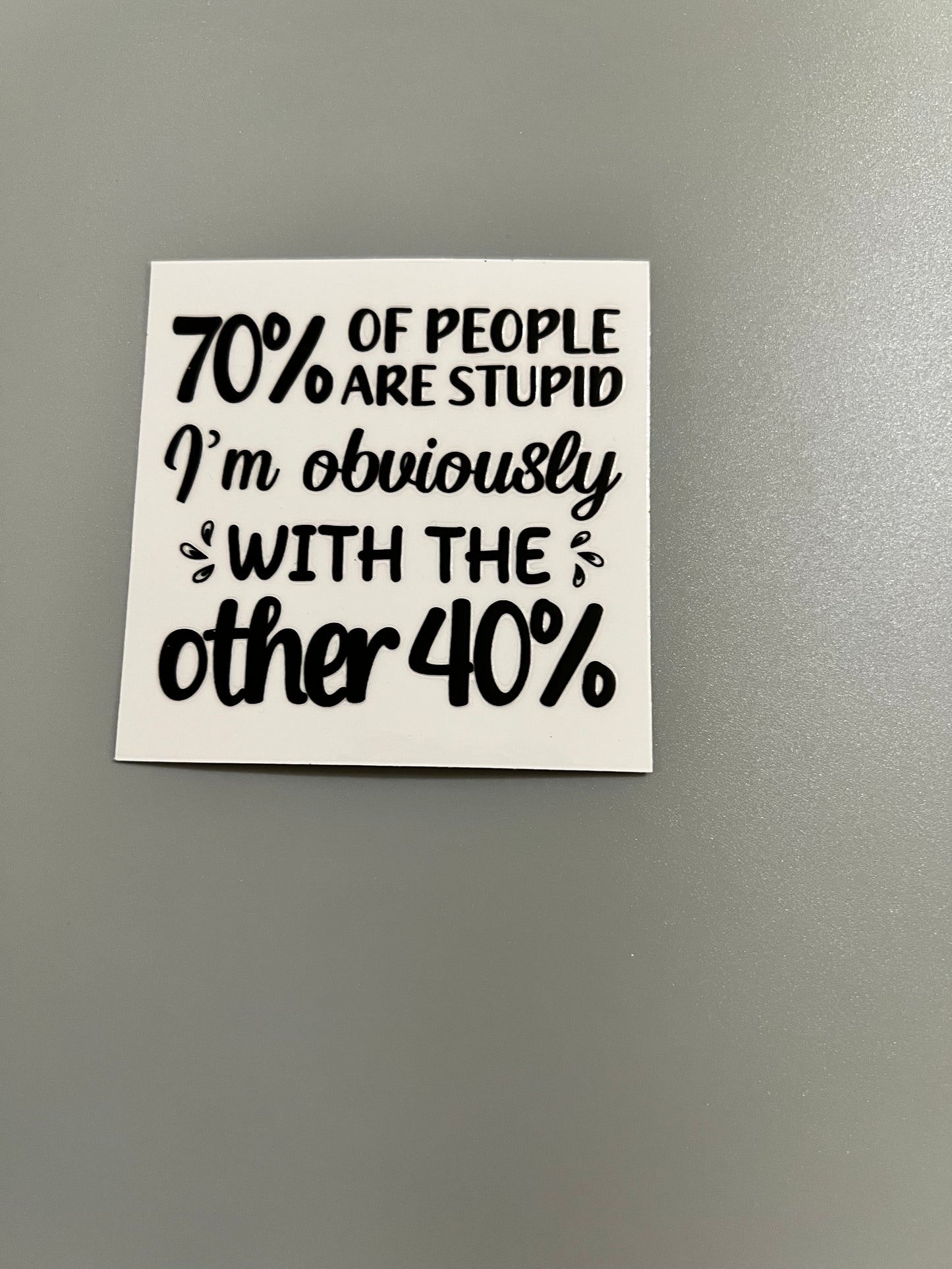 Small decal