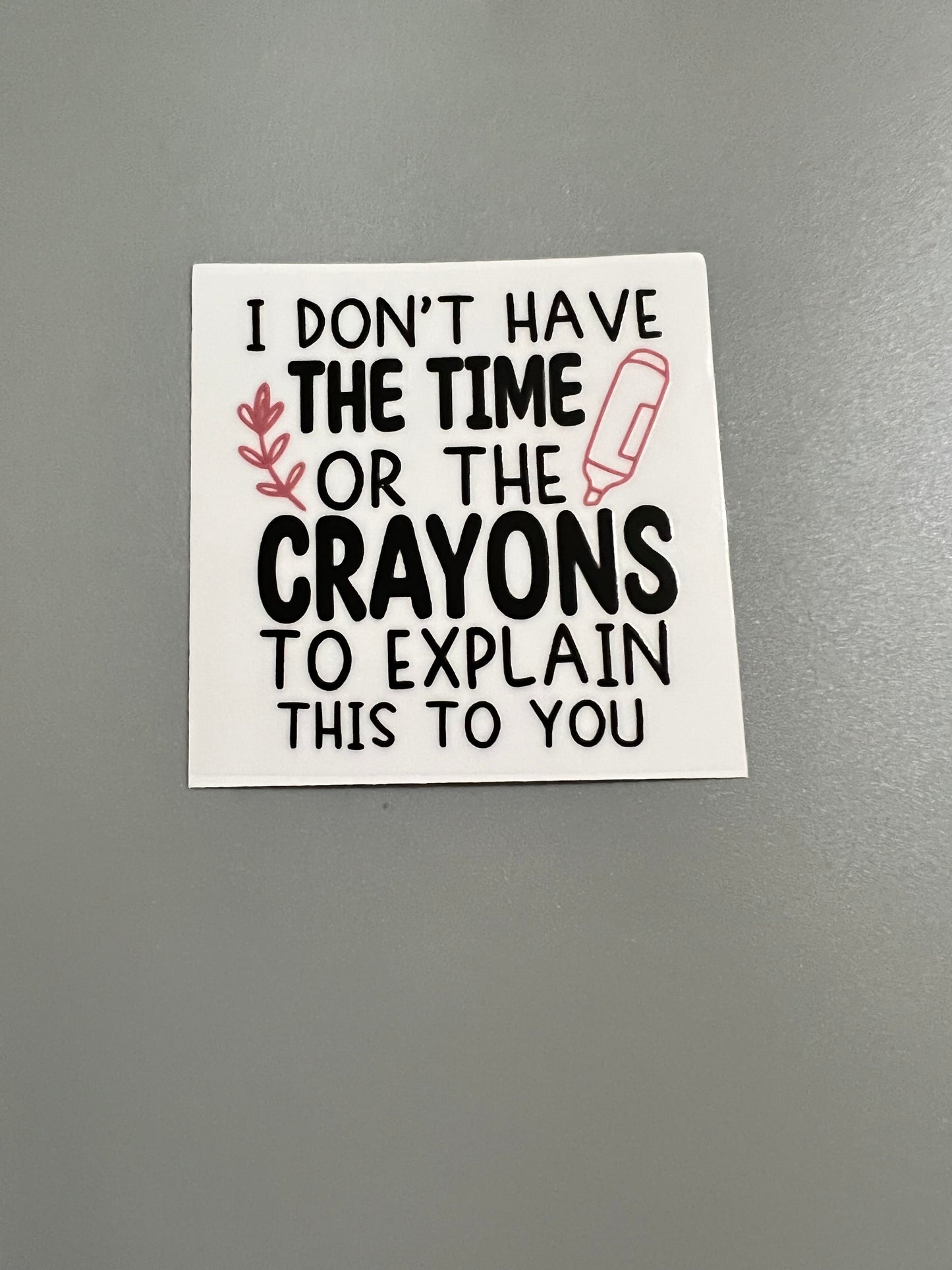 Small decal