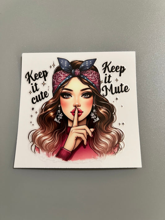 Small 12oz decal