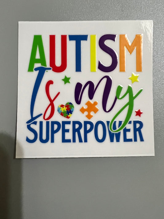 Autism Sm decal