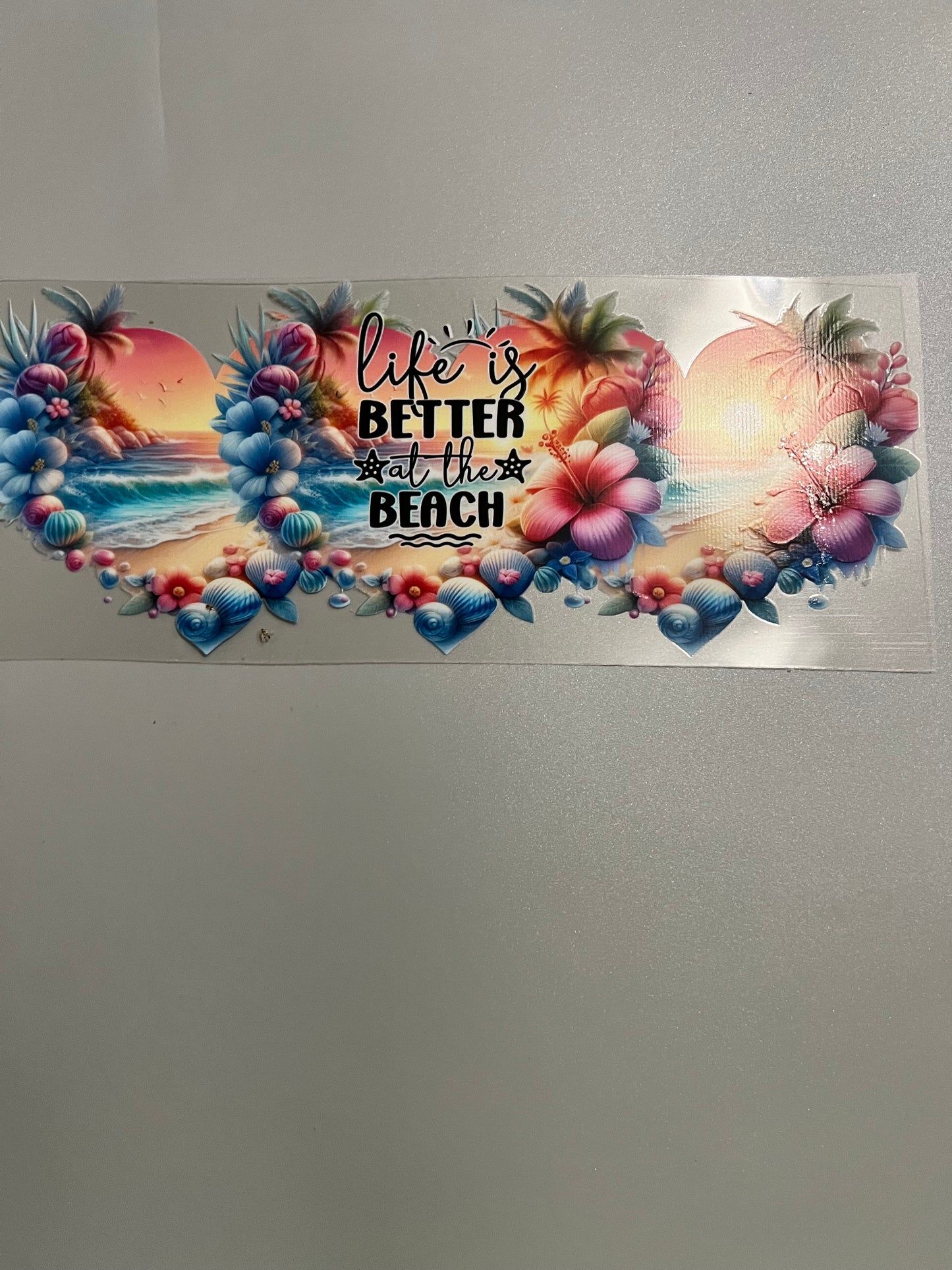 Beach Lg decal
