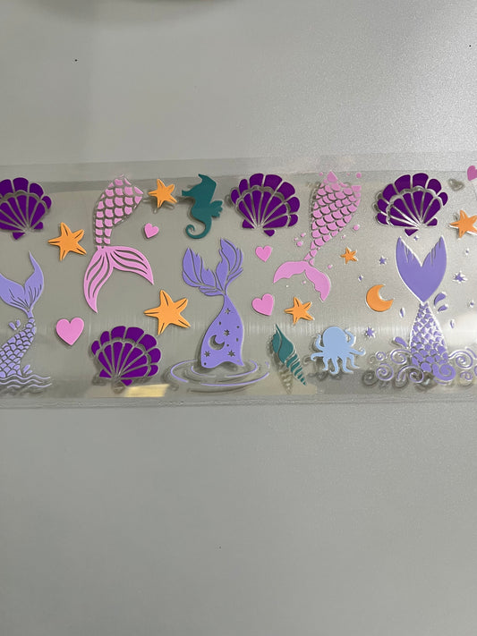 Mermaid tale Lg decal