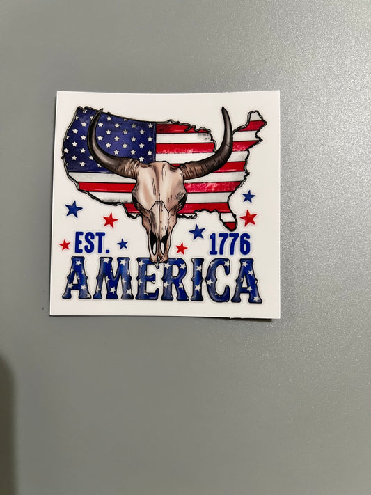 America Sm decal
